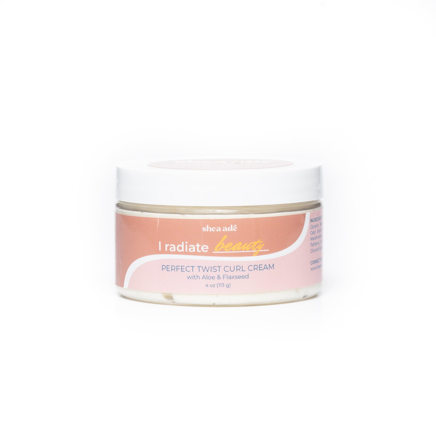 "I radiate beauty!" Perfect Twist Curl Cream